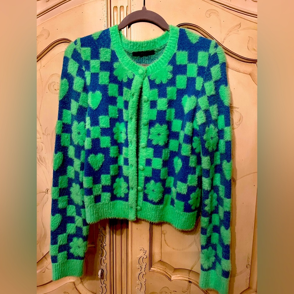 NWOT, Forever 21 patterned cardigan